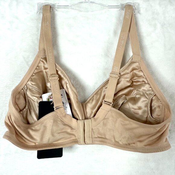 JULIEMAY Pure Silk Organic Cotton Full Cup Supportive Wireless Bra Womens 42C - Picture 2 of 4
